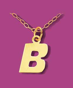 Initial B Pendant