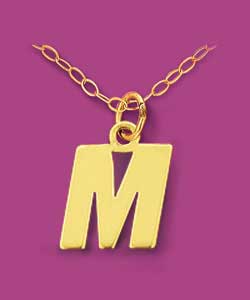 Initial M Pendant