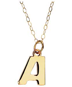 Initial Pendant - Letter A