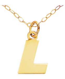 Initial Pendant - Letter L