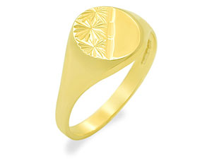 Oval Ladies Signet Ring - 182512