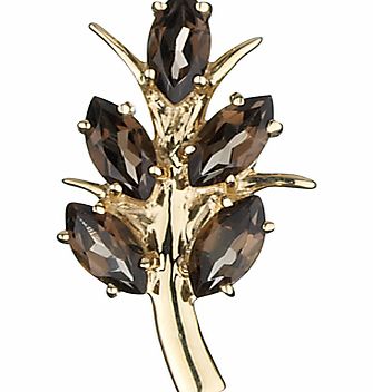 9ct Yellow Gold Vine Brooch