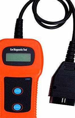 A-szcxtop(TM) U480 Obd-ii OBDII OBD2 EOBD Diagnostic Code Scanner CAN-Bus Trouble Code Read Diagnose Tester Diagno