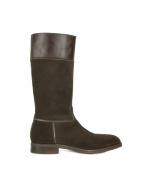 A.Testoni Amedeo Testoni - Dark Brown Suede and Calf