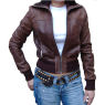 LEATHER BOMBER JACKET `OCK1050`