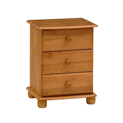 3 Drawer Bedside Table 1026.001