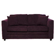 Abbey Regular Fabric Sofa Bed, Plum