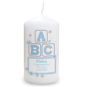 Personalised Candle