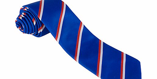 Aberdeen Grammar School Unisex Tie, Blue/Red