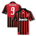 Adidas 07-08 AC Milan home (Inzaghi 9)