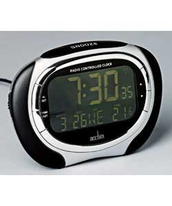 Radio Controlled Colour Changing LED Alarm Clock