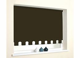 Castle Edge Roller Blind - Mocha