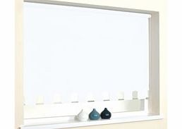 Castle Edge Roller Blind - White