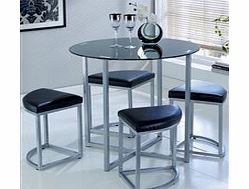 Circular Compact Dining Set