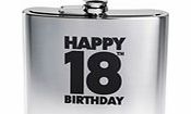 ACE Large Happy Birthday Hip Flask