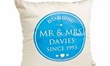 Personalised Wedding Cushion Cover