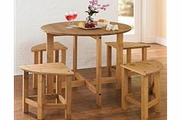 Pine Dining Sets - 5-Piece