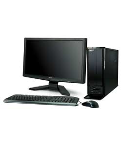 acer ASX3810 Desktop and19in TFT Monitor V1