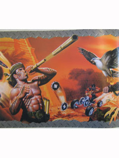 Action Man Extreme Self Adhesive Wallpaper Border - Great Low Price