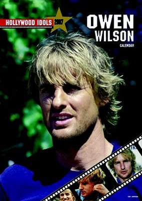 Actor Owen Wilson 2006 Calendar