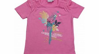 Adams Girls Pink Parrot Top B7 L7/F4