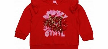 Adams Girls Sweatshirt with Owl Print L7/C4