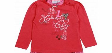 Adams Toddler Girls Red Long Sleeved Jersey Tunic B7