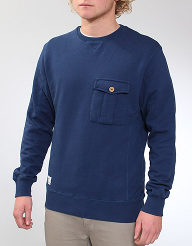 Pocket Crew Crew neck sweatshirt -