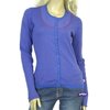 Womens Scoop Neck Cardigan (Bold)