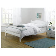 Addison Double Bedframe, White