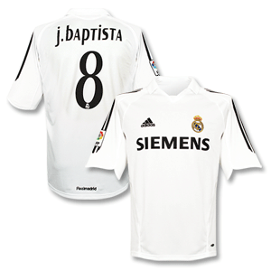 05-06 Real Madrid Home shirt   No.8 Baptista