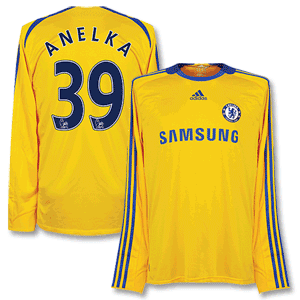 Adidas 08-09 Chelsea 3rd L/S Shirt   Anelka 39