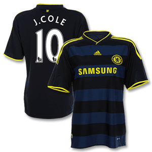 Adidas 09-10 Chelsea Away Shirt   J. Cole No. 10