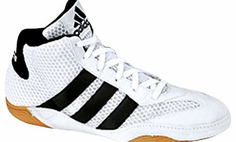 adidas  Mat Hog Junior Infants Boxing Shoes (11.5 Child UK, White)