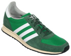 Adistar Racer Green/White Trainers