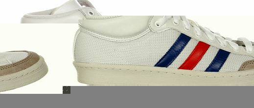 Americana High 88 White/Blue Mesh Trainers