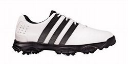 Adidas BEACON GOLF SHOES RUNNING WHITE/BLACK / 8.0