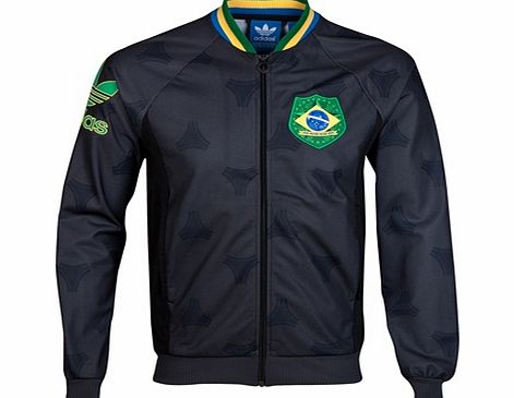 Brazil Track Top Dk Grey F77290