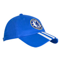 Adidas Chelsea 3 Stripe Cap - Blue/White.