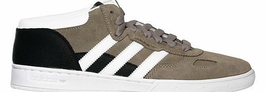 Adidas Ciero Mid Titan Grey Suede Skate Trainers