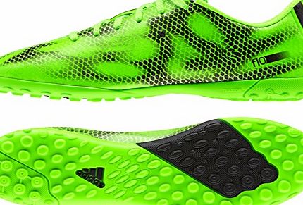 Adidas F10 Astroturf Trainers - Kids Green B39945