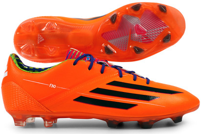 adidas F30 TRX FG Football Boots Solar Zest/Black/Purple