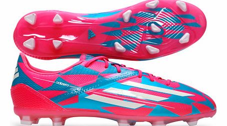 Adidas F50 adizero TRX FG Kids Football Boots Neon