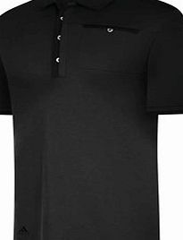 Adidas Golf Adidas Mens adiPure Front Pocket Woven Polo Shirt