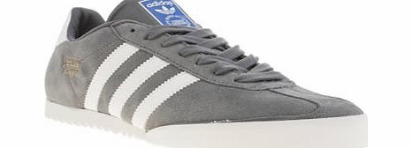 Adidas Grey Bamba Trainers