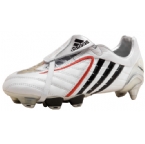 Junior Predator Powerswerve XTRX SG Football Boot White/Black