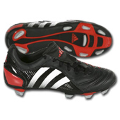 Adidas Junior Pulsado TRX Soft Ground - Black/White/Poppy.