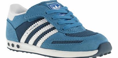 Adidas kids adidas blue la trainer cf boys toddler