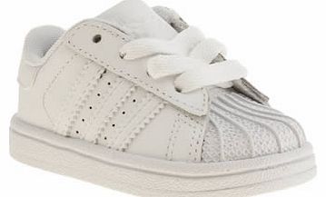 Adidas kids adidas white superstar unisex toddler