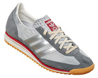 Adidas Ladies Adidas SL72 Silver Material Trainers